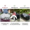 Waterproof Garden Furniture Covers, Rain and Snow Cover, Chair Covers for Sofa, Table and Chair, Dust Proof, Outdoor, 55 Sizes