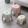 Non-Slip Plastic Stool for Children and Adults,Thicken Low Stool, Changing Shoes Stool, Great for Kitchen, Bathroom, Living Room