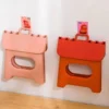 Portable Folding Step Stool-17.5cm Height Plastic Foldable Stool for Kids,Adults, Kitchen Garden Bathroom Stepping Stool табурет
