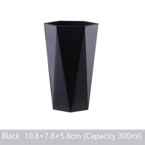300ML Cups Nordic Plastic Cup Toothbrush Holder Washing Drinking Home Bathroom Tooth Mug 10.8cm X 5.8cm Home Personal Care Part