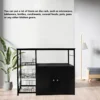 Kitchen Storage Cabinet Multifunctional Floor Standing Sideboard Cabinet Microwave Shelf Organizer Rack Pot Storage for Dining