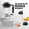 Professional Blenders for Kitchen, 1800 W Smoothie Blender with 2 Blend Way, 4 Functions and 3 Speeds, 63 oz Blender for Smoothi
