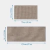 Kitchen Mats Non Skid Washable Absorbent Runner Rugs for Kitchen Front of Sink Kitchen Rugs for Floor Laundry Room Rug