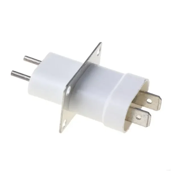 J1HF Home Electronic Microwave Oven Magnetron Filament 4 Pin Socket Converter White