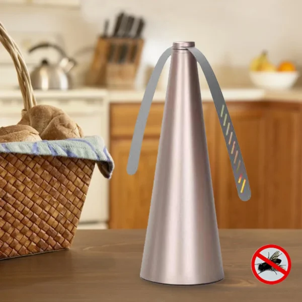 2pcs Fly Fans for Tables Fly Repellent Fan Table Top Fly Fan Fly Spinner for Picnic Restaurant Party Home BBQ Camping Equipment