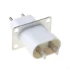 J1HF Home Electronic Microwave Oven Magnetron Filament 4 Pin Socket Converter White