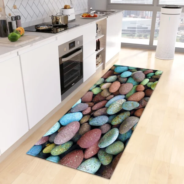 Kitchen Foot Mat Home Entrance Doormat Bedroom Living Room Children Decoration Floor Carpet Hallway Bathroom Door Anti-Slip Rug