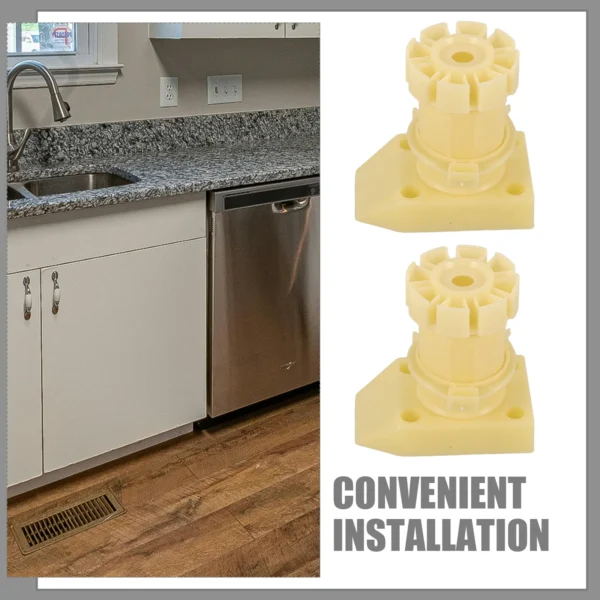 Adjustable Cabinet Feet 5Pcs Furniture Support Legs For Sofa Chair Table Dresser Riser Replacement Kitchen Cabinet Foot