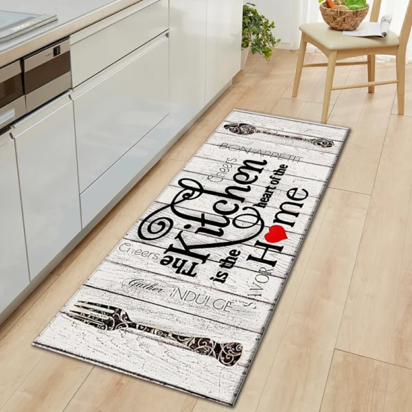 Modern Kitchen Mat Bathroom Entrance Doormat House Hallway Non-Slip Foot Rug Home Living Room Balcony Bedroom Floor Decor Carpet