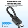 Mini USB Cable To USB Fast Data Charger Cable for PSP MP3 MP4 Car DVR GPS Digital Camera HDD Cord Mobile Phone Accessories
