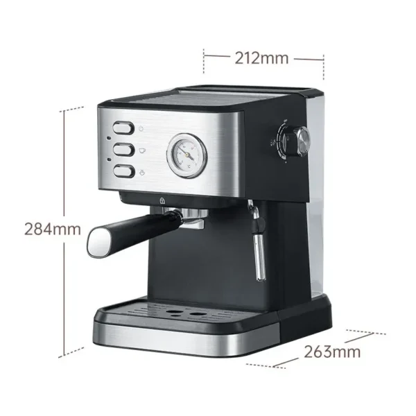 Coffee Machine Concentrated And Freshly Ground Semi-automatic Steam Frothing Machine For Home Use Office All-in-one Machine