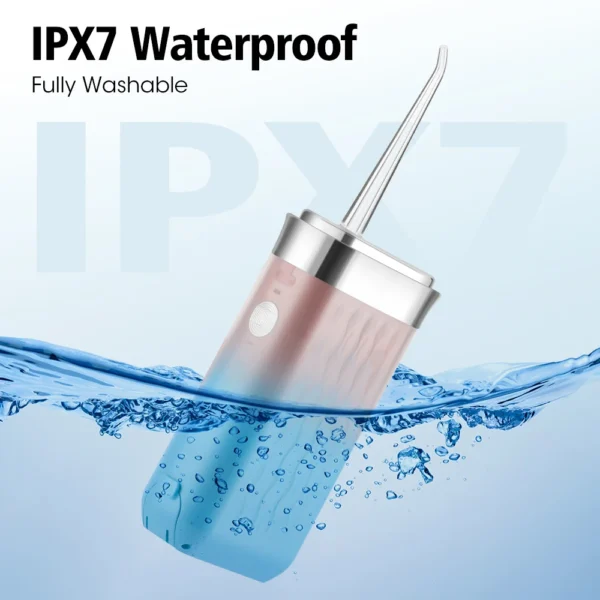 Oral Irrigator Portable Rechargeable Powerful Battery Life Water Teeth Cleaning Stick For Home Travel Water Flosser Teeth Pick