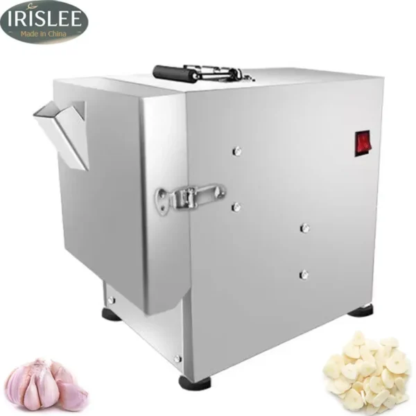 LXT Commercial Tabletop Garlic Slicer for Kitchen Food Processing Machinery Garlic Slicing Machine Ginger Slicer