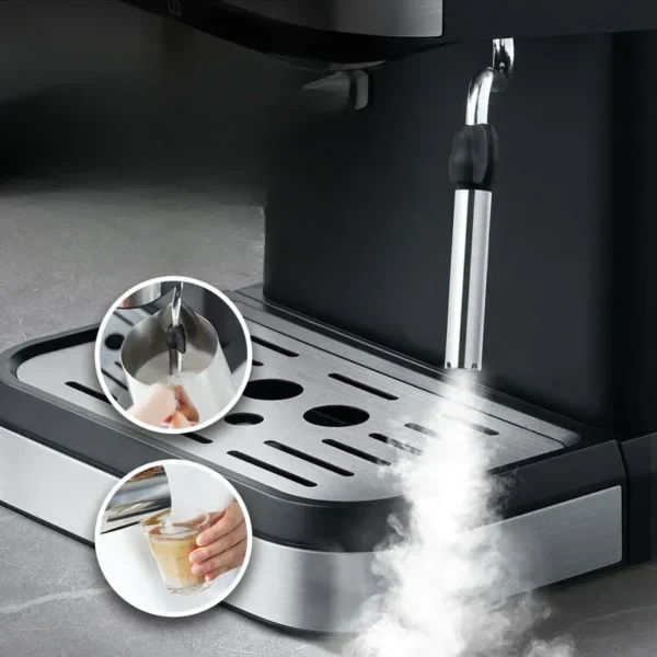 Coffee Machine Concentrated And Freshly Ground Semi-automatic Steam Frothing Machine For Home Use Office All-in-one Machine